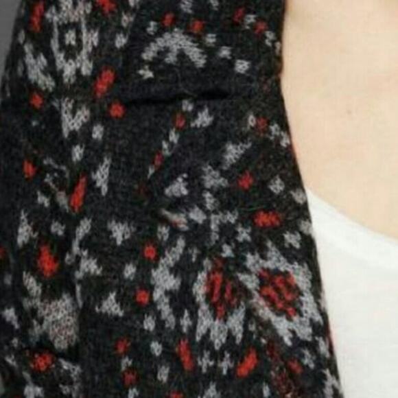 Free People Small Geometric Southwest Cardigan Sweater Size XS - Picture 5 of 8